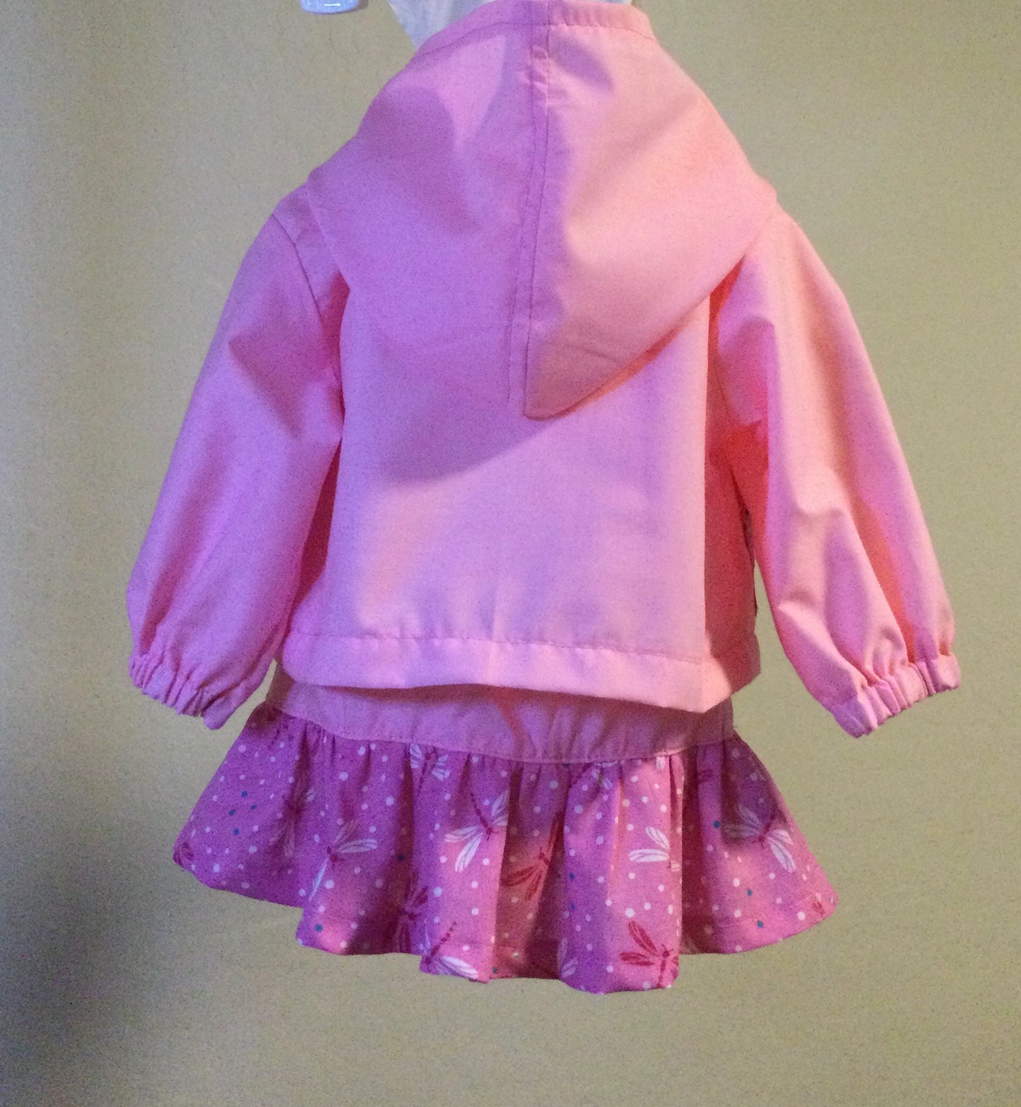 Light Hooded Jacket Skirt Set
