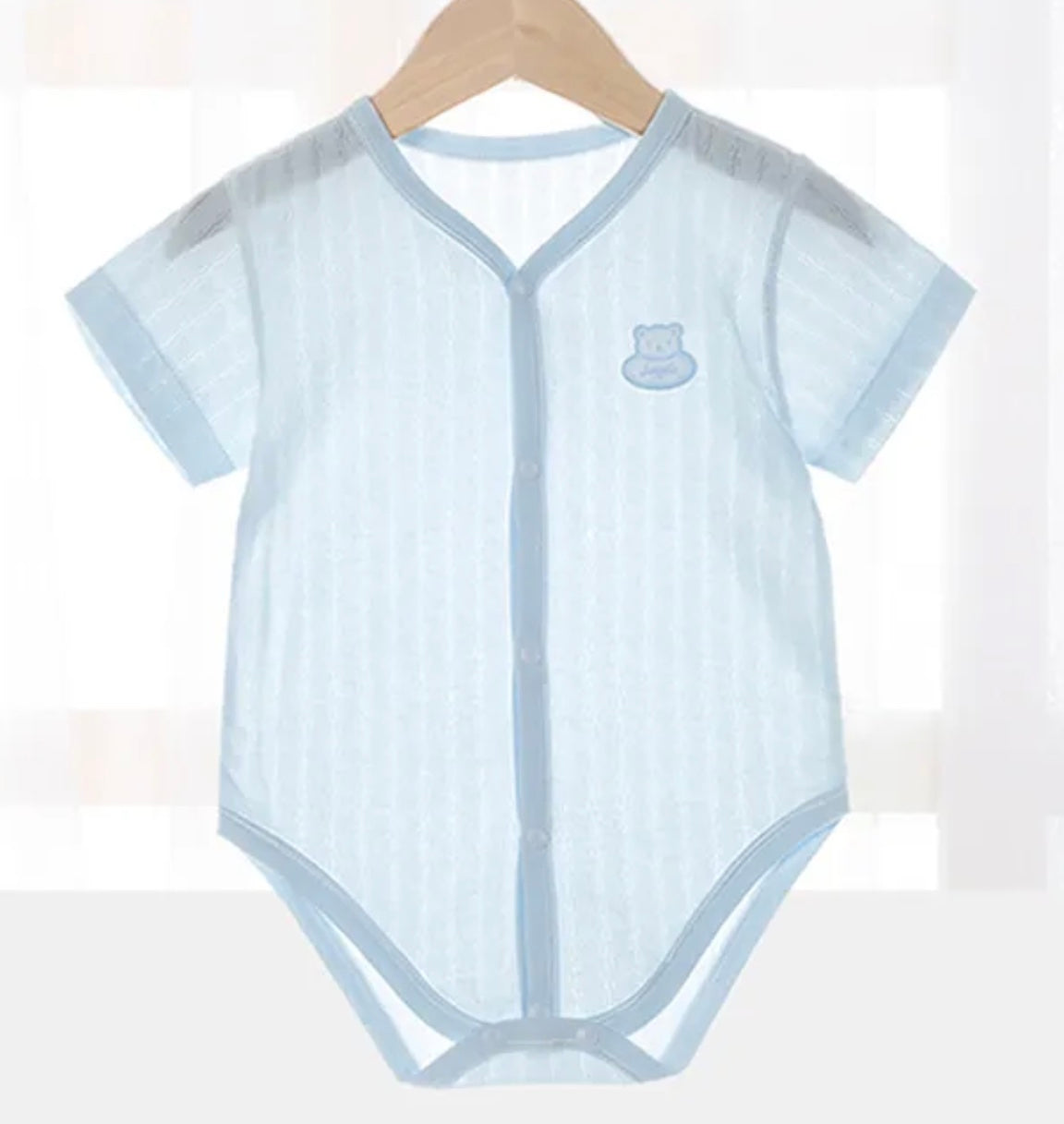 Breathable Short Sleeve Onesie