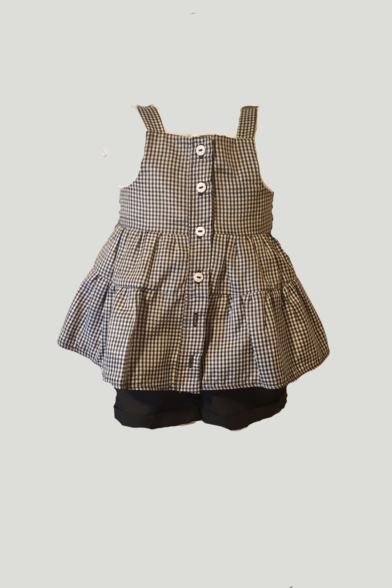 BLACK & GREY SHORT SET