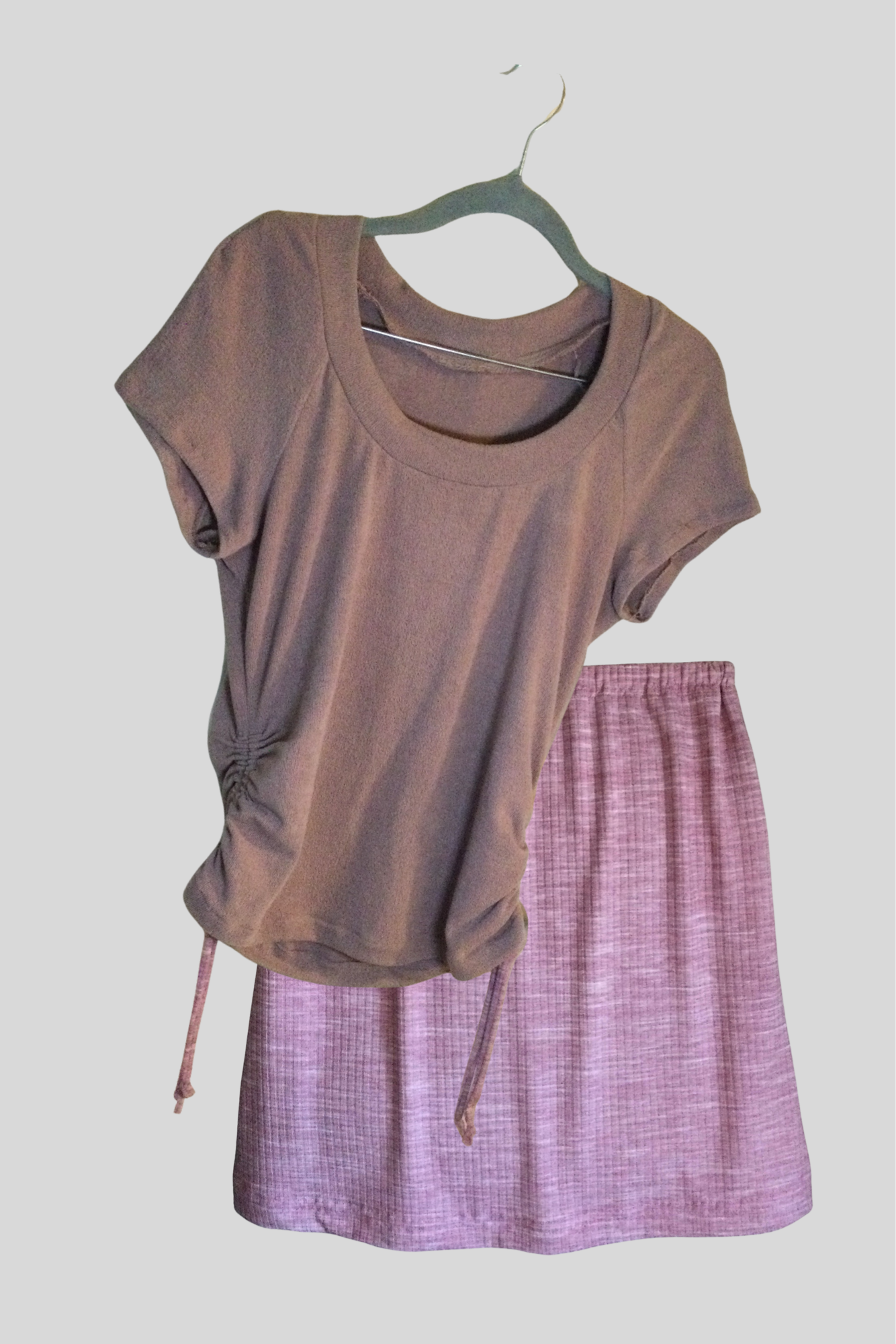 SKIRT AND SWEATER SET