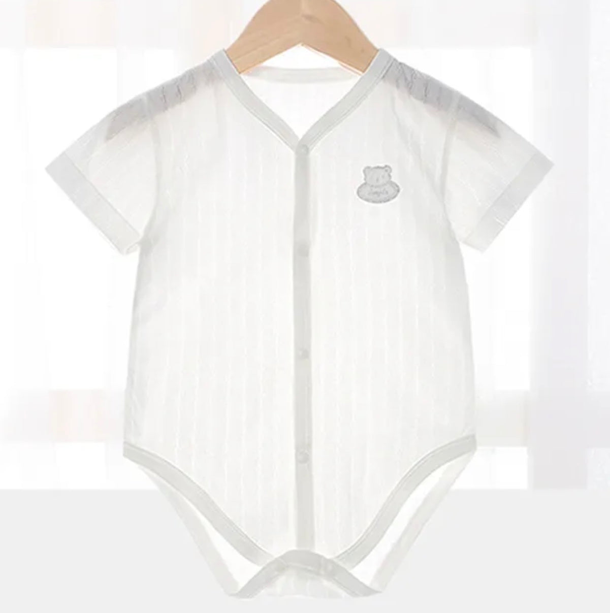 Breathable Short Sleeve Onesie