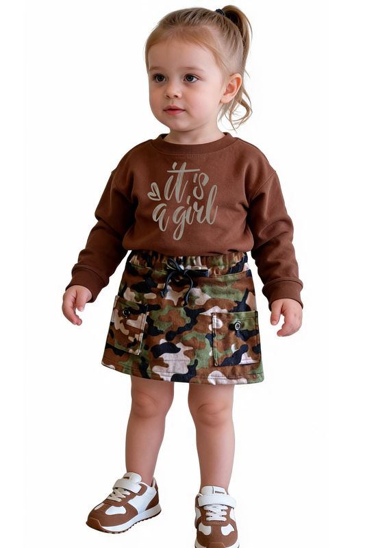 CAMOUFLAGE SKIRT