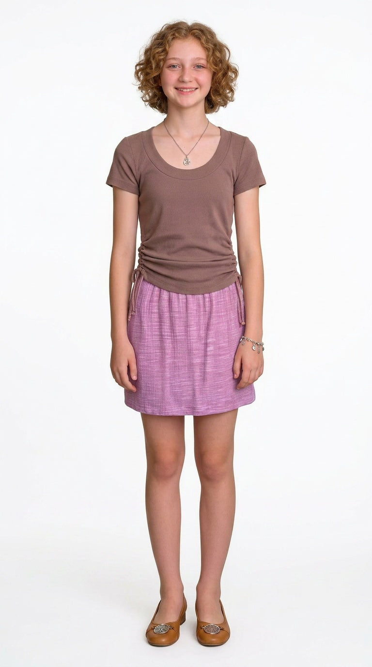 SKIRT AND SWEATER SET