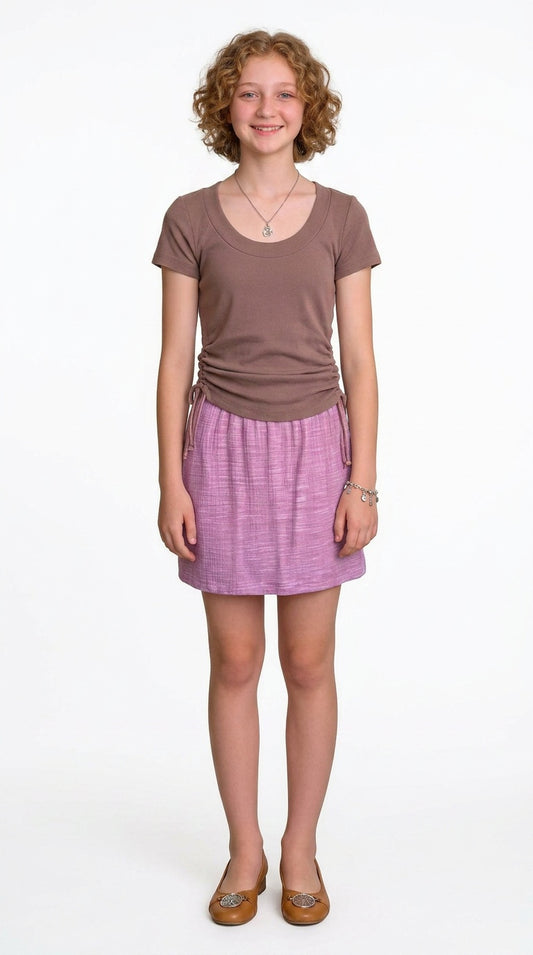 SKIRT AND SWEATER SET
