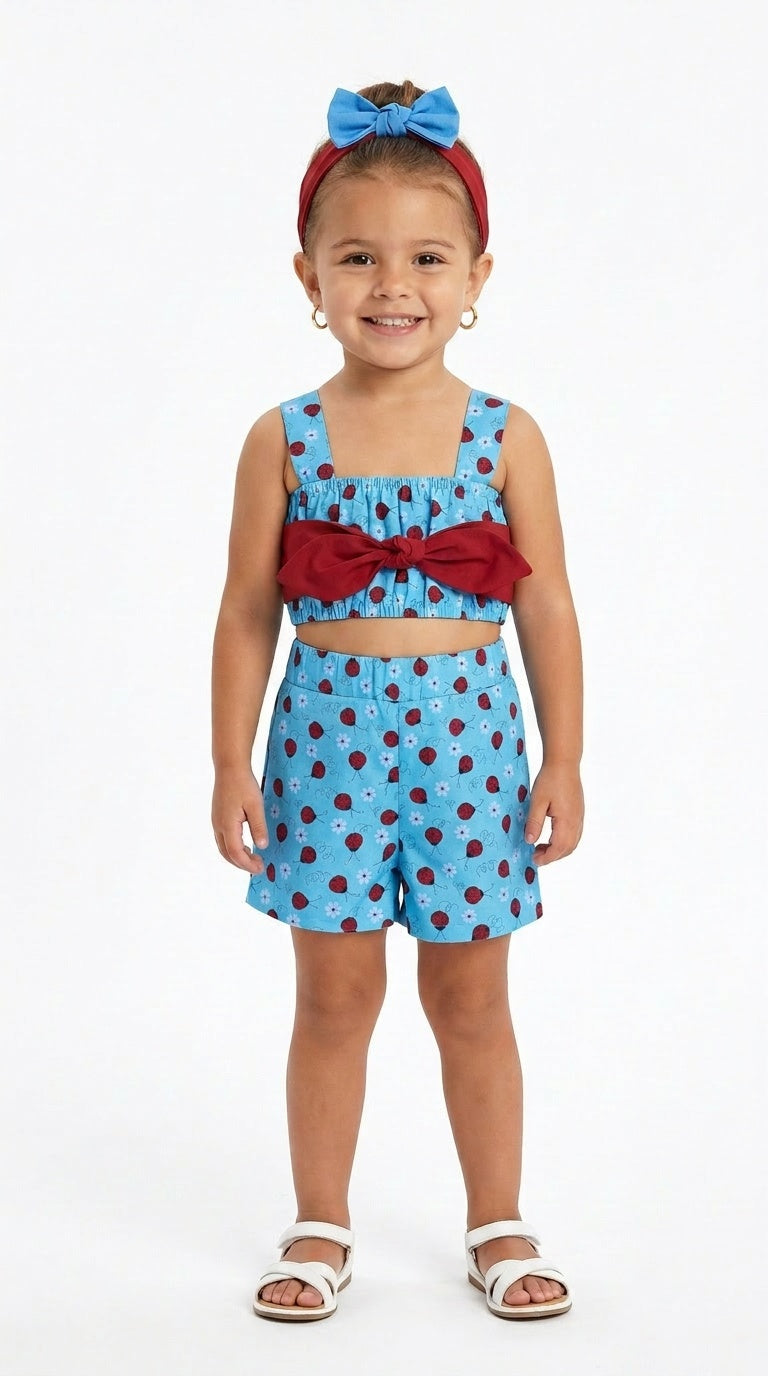 HALTER TOPS SHORT/SKORTS SET