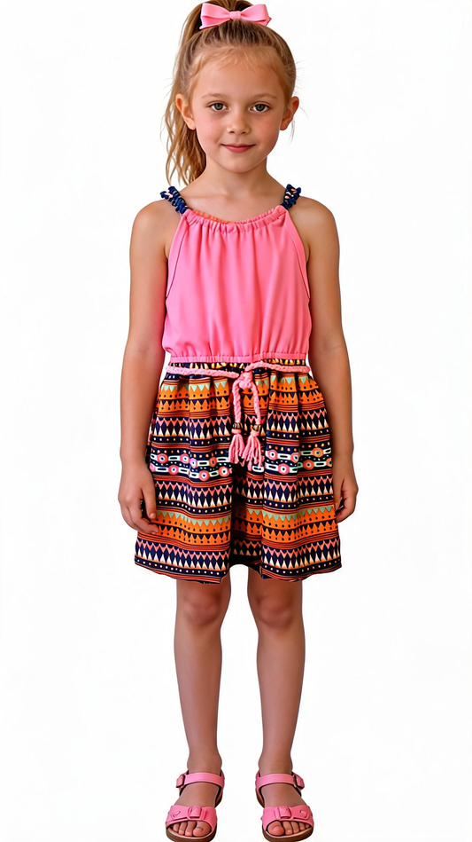 PINK MULTI COLOR DRESSES