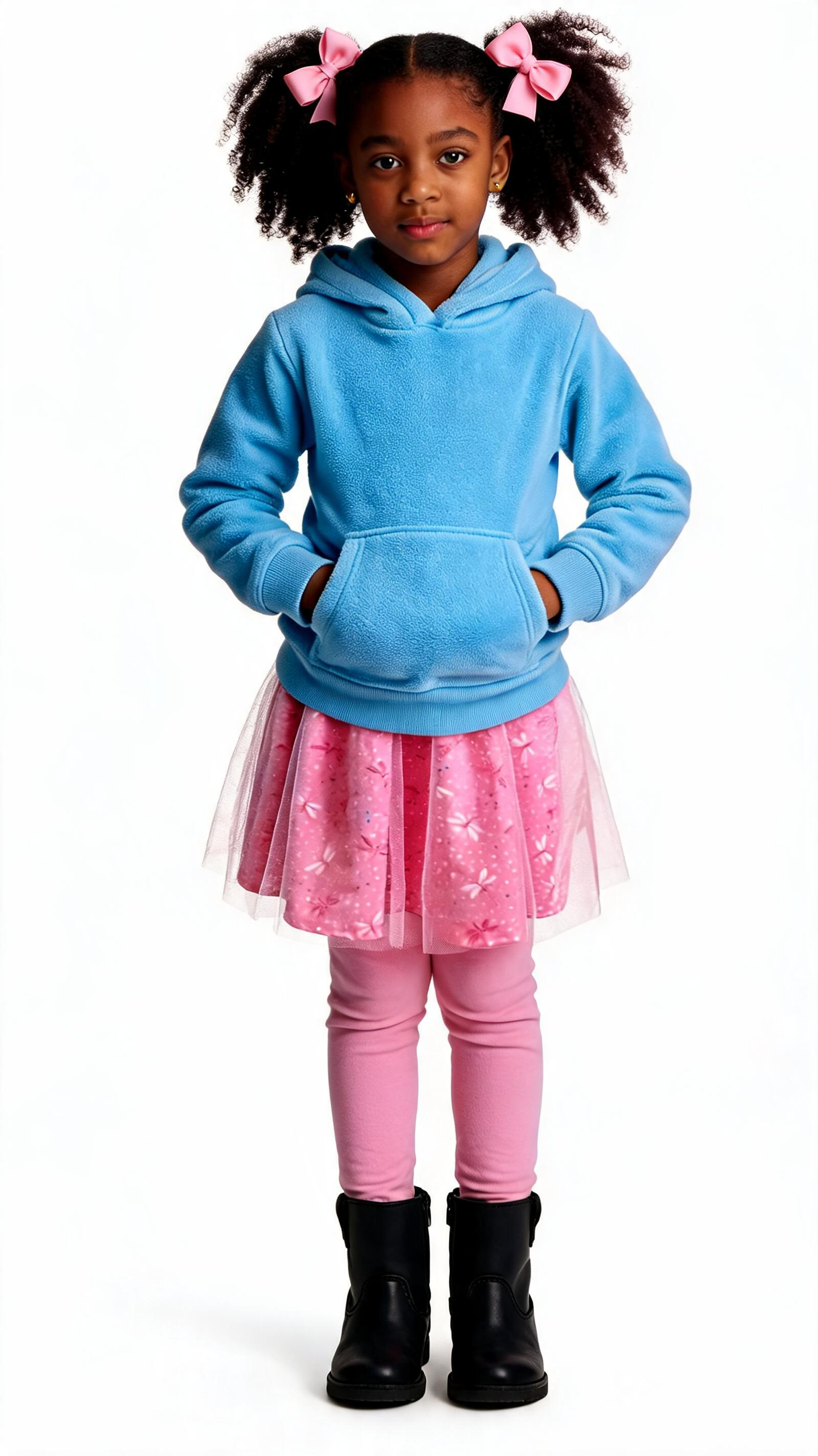 Hooded Pullover & Matching Skirt