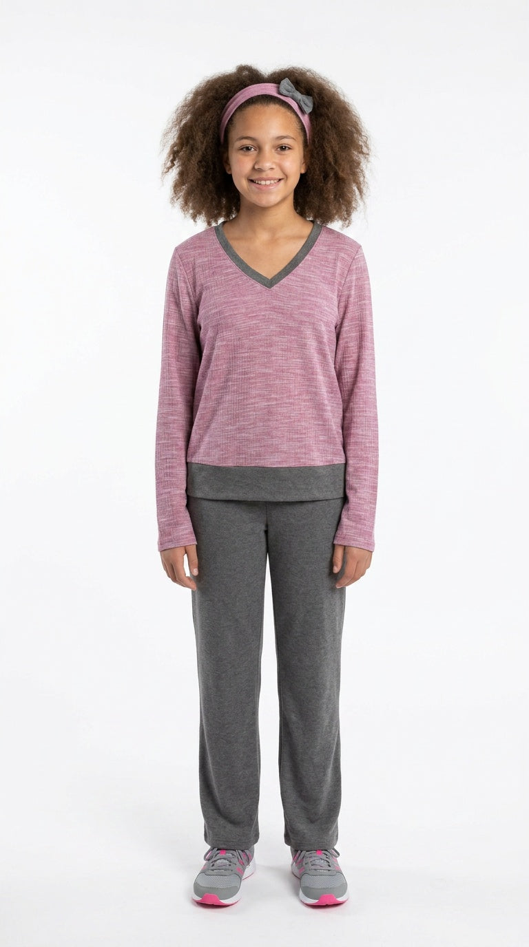 CASUAL PULLOVER AND PANTS SET